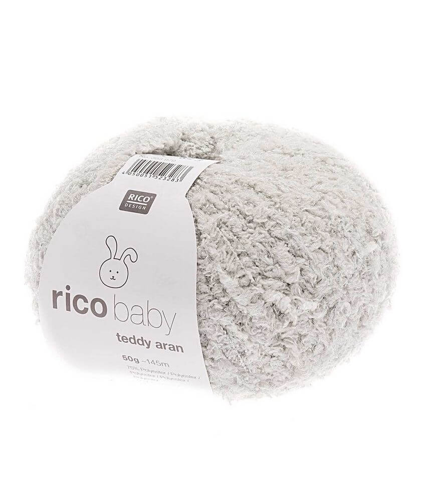 Pelote de laine à tricoter Rico Baby Teddy Aran - Rico Design