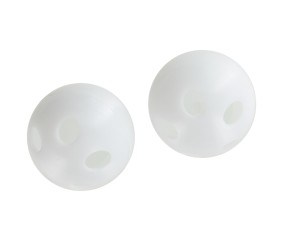 Grelot en plastique 28 mm x 2 pcs - Com'1 Idée