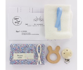 Kit naissance Liberty® + lapin - Com'1 Idée