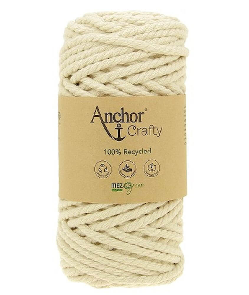 Corde de Coton Recyclé Macramé Anchor Crafty - 250gr - SMC Corde de Coton Recyclé Macramé Anchor Crafty - 250gr - SMC