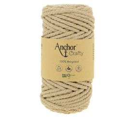 Corde de Coton Recyclé Macramé Anchor Crafty - 250gr - SMC