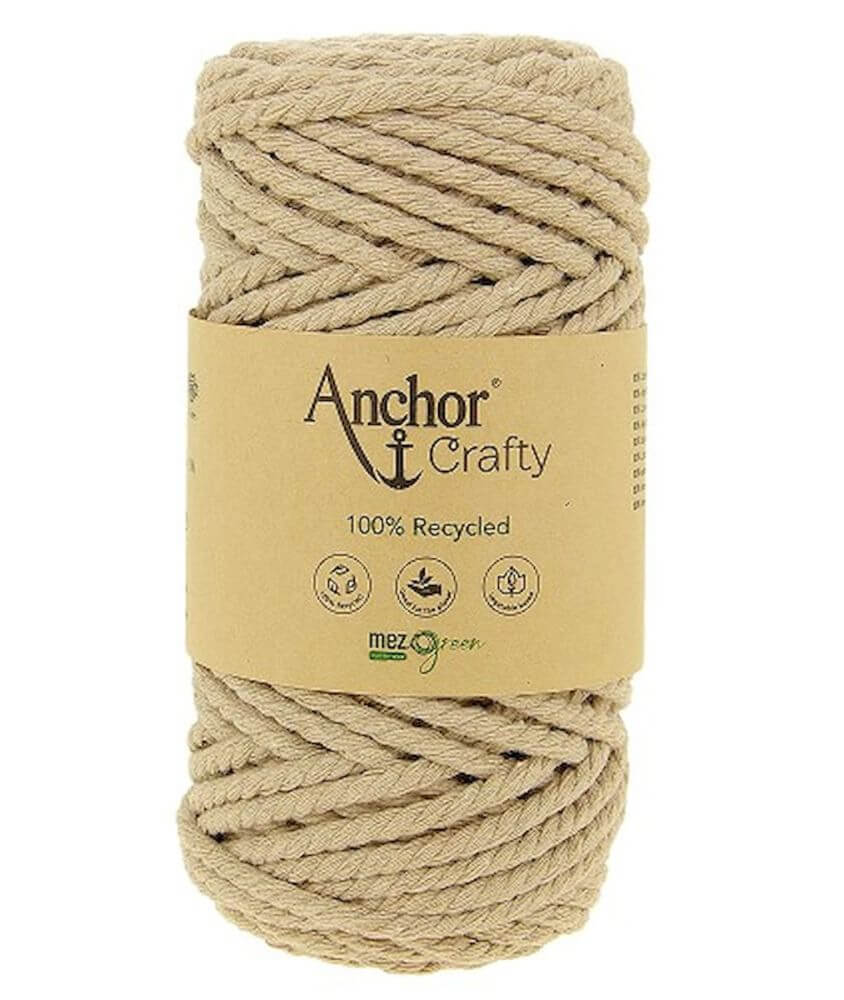 Corde de Coton Recyclé Macramé Anchor Crafty - 250gr - SMC