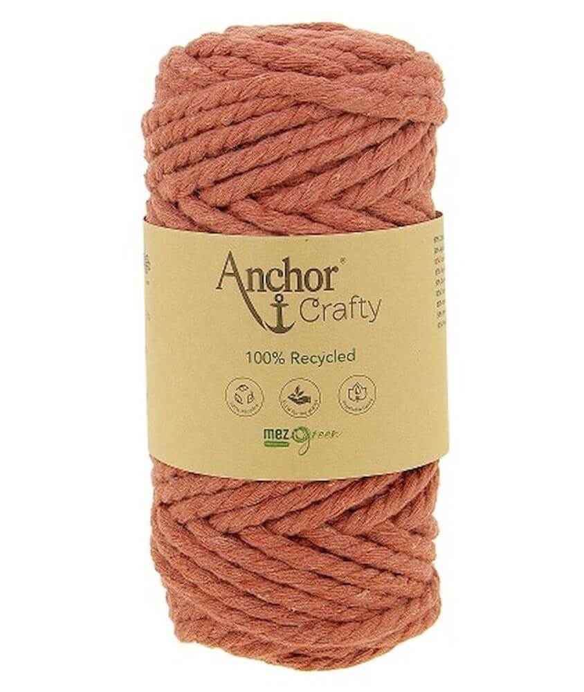 Corde de Coton Recyclé Macramé Anchor Crafty - 250gr - SMC Corde de Coton Recyclé Macramé Anchor Crafty - 250gr - SMC