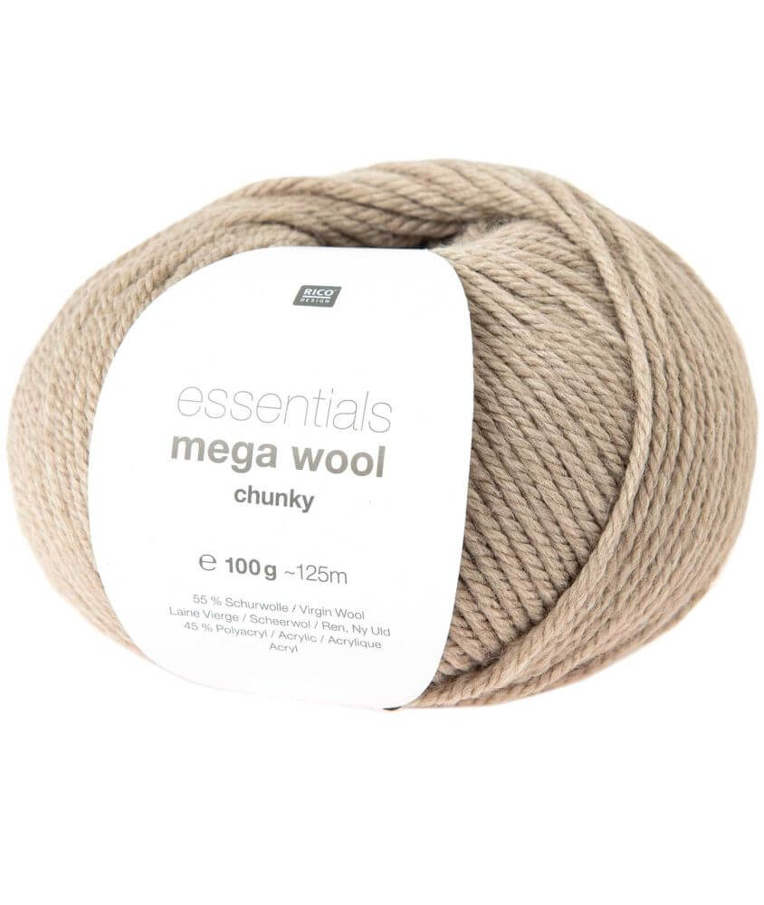 Laine à tricoter Essentials MEGA WOOL Chunky - RICO Design Laine à tricoter Essentials MEGA WOOL Chunky - RICO Design