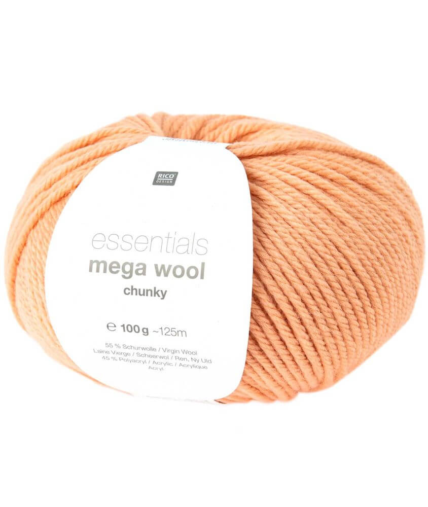 Laine à tricoter Essentials MEGA WOOL Chunky - RICO Design Laine à tricoter Essentials MEGA WOOL Chunky - RICO Design