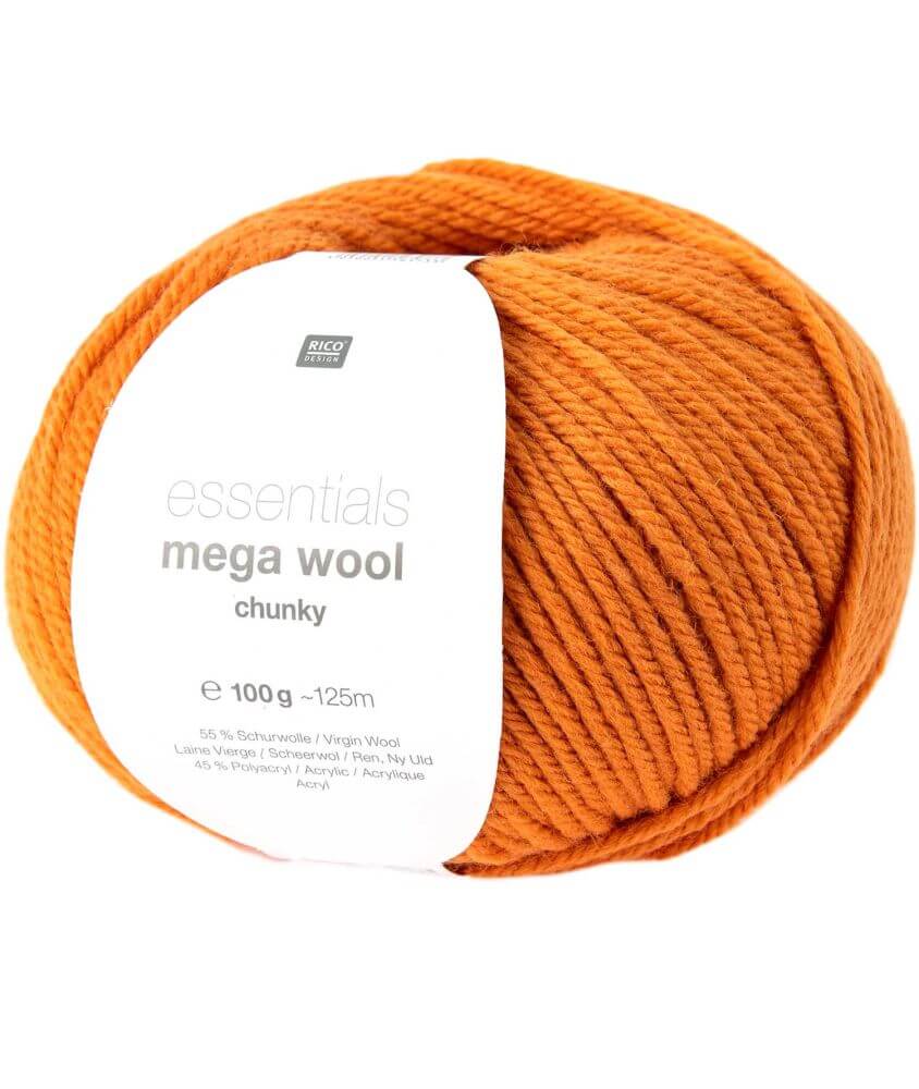 Laine à tricoter Essentials MEGA WOOL Chunky - RICO Design Laine à tricoter Essentials MEGA WOOL Chunky - RICO Design