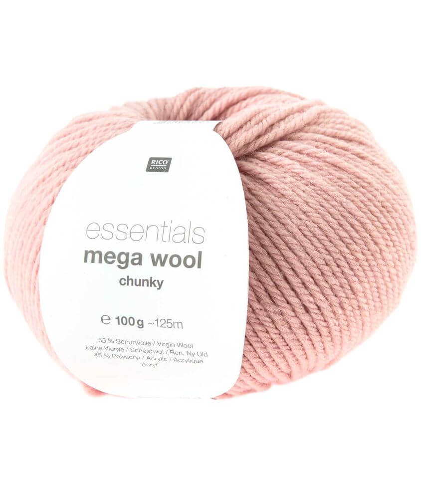 Laine à tricoter Essentials MEGA WOOL Chunky - RICO Design