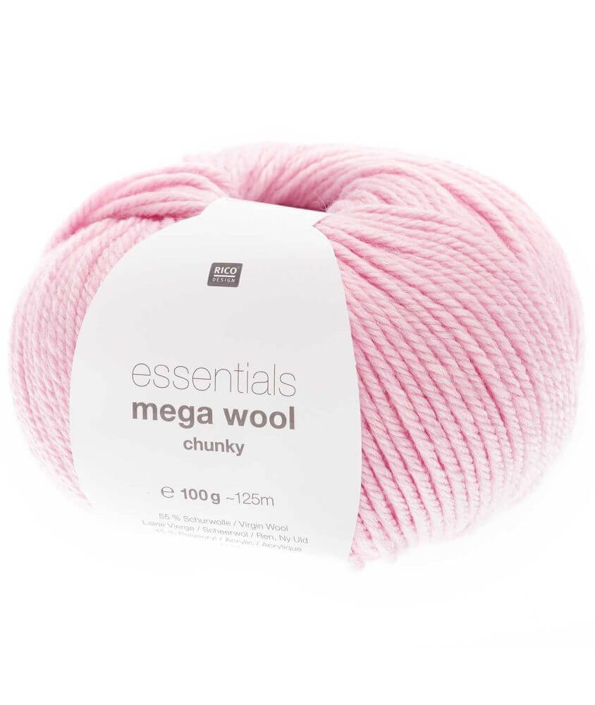Laine à tricoter Essentials MEGA WOOL Chunky - RICO Design Laine à tricoter Essentials MEGA WOOL Chunky - RICO Design