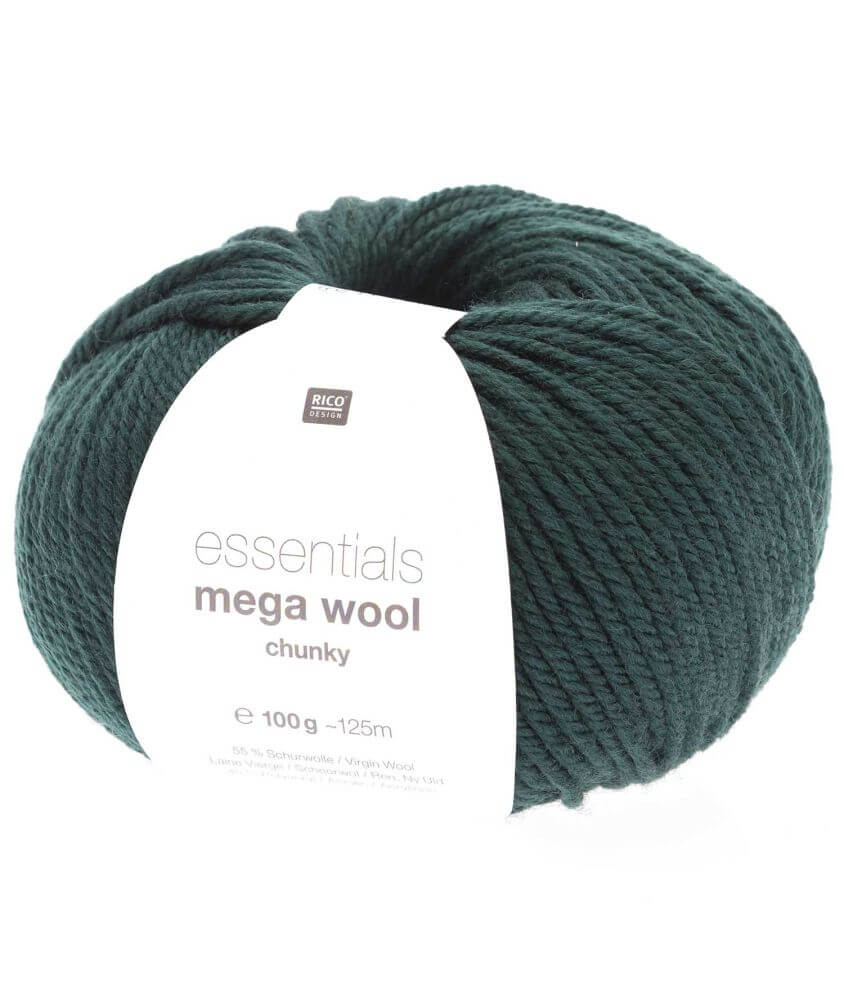 Laine à tricoter Essentials MEGA WOOL Chunky - RICO Design Laine à tricoter Essentials MEGA WOOL Chunky - RICO Design