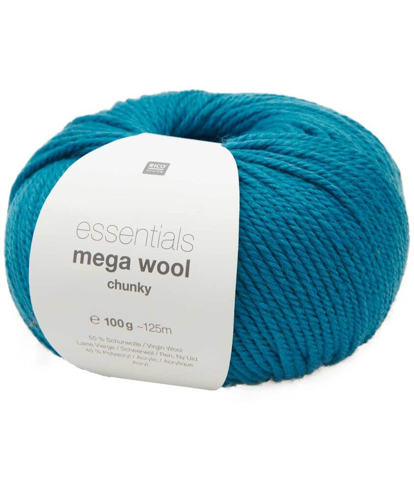 Laine à tricoter Essentials MEGA WOOL Chunky - RICO Design Laine à tricoter Essentials MEGA WOOL Chunky - RICO Design