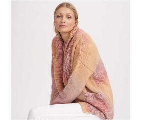 Pelote ESSENTIALS SUPER KID MOHAIR LOVES SILK PRINT 50 gr - Rico Design