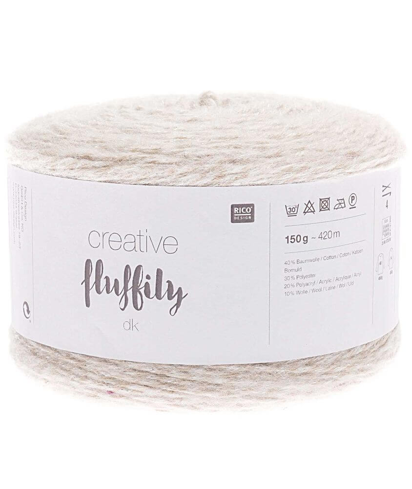Coton à tricoter Creative FLUFFILY - 150 GR - Rico Design Coton à tricoter Creative FLUFFILY - 150 GR - Rico Design