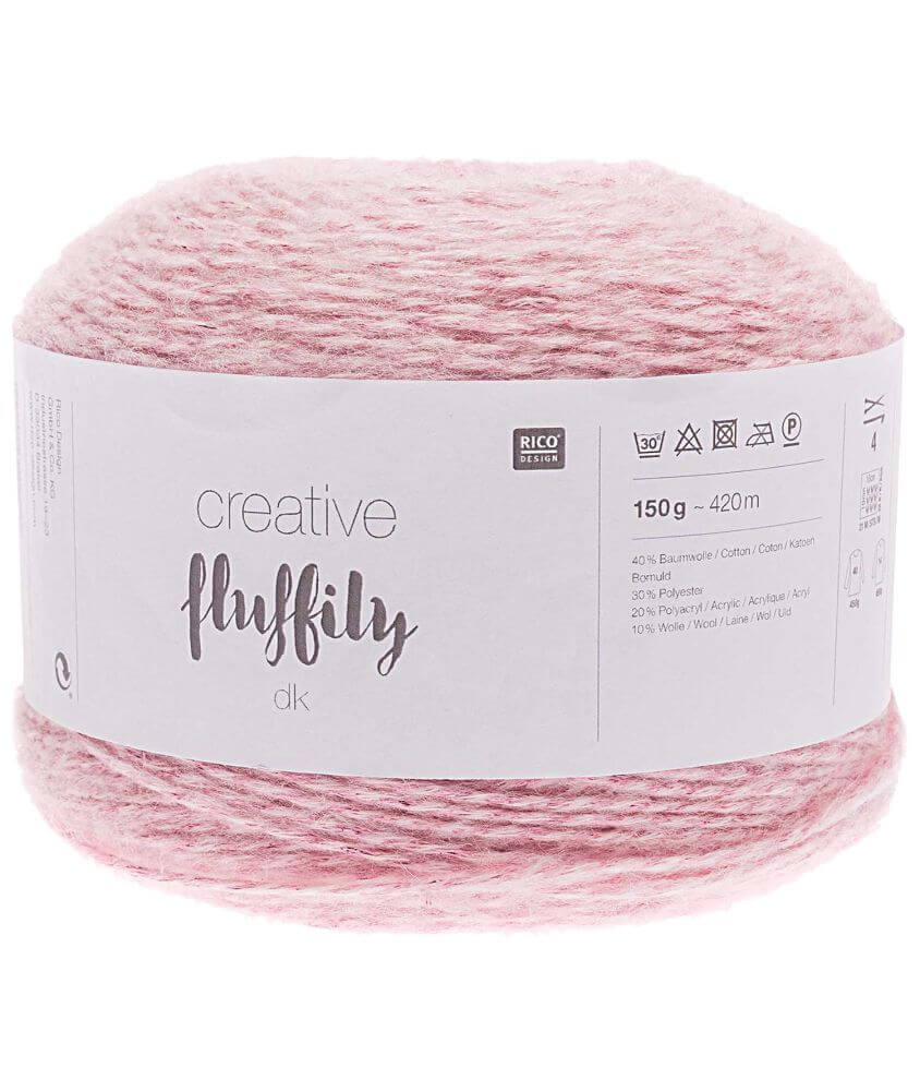 Coton à tricoter Creative FLUFFILY - 150 GR - Rico Design Coton à tricoter Creative FLUFFILY - 150 GR - Rico Design
