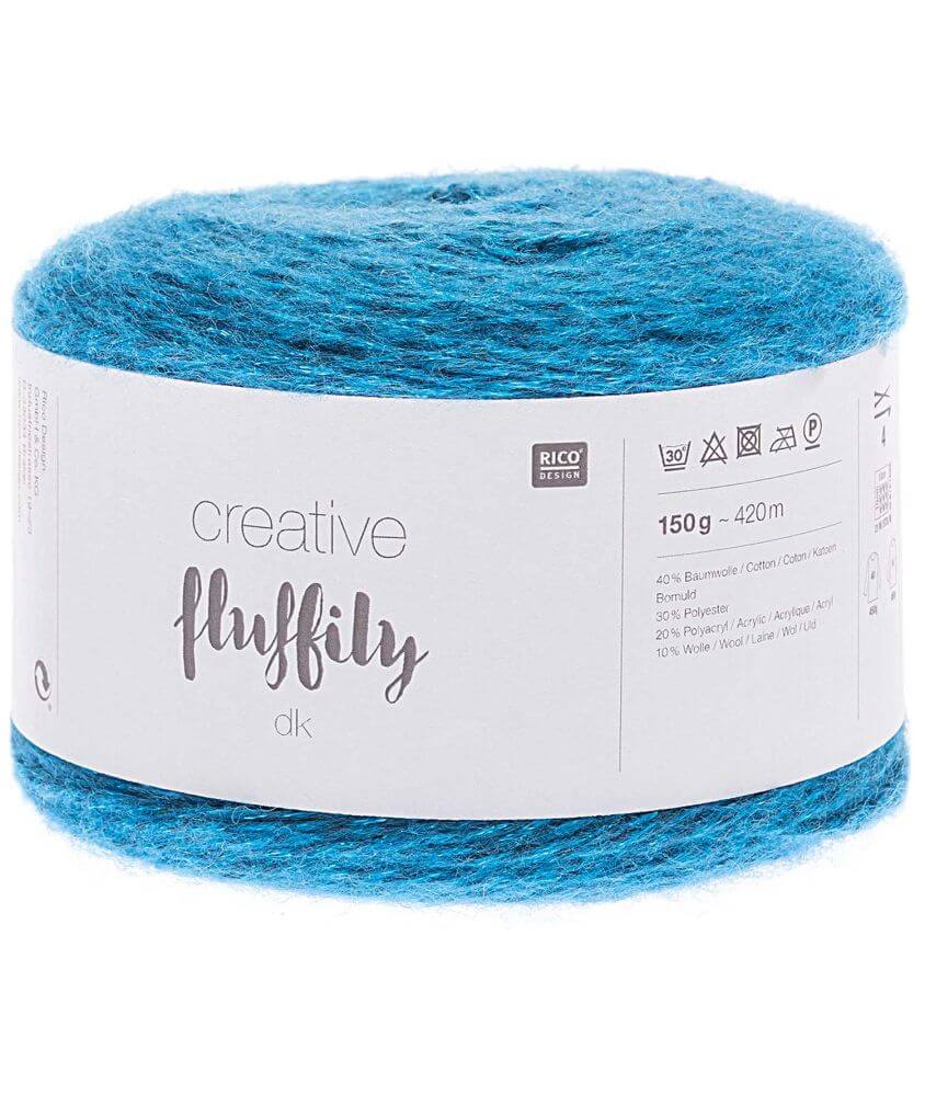 Coton à tricoter Creative FLUFFILY - 150 GR - Rico Design