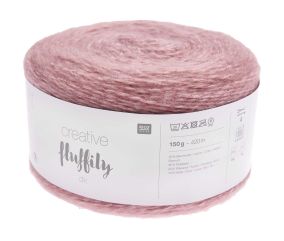 Coton à tricoter Creative FLUFFILY - 150 GR - Rico Design