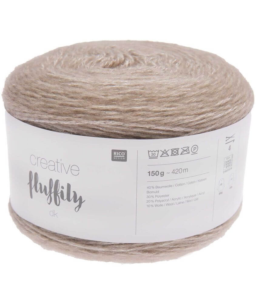 Coton à tricoter Creative FLUFFILY - 150 GR - Rico Design Coton à tricoter Creative FLUFFILY - 150 GR - Rico Design