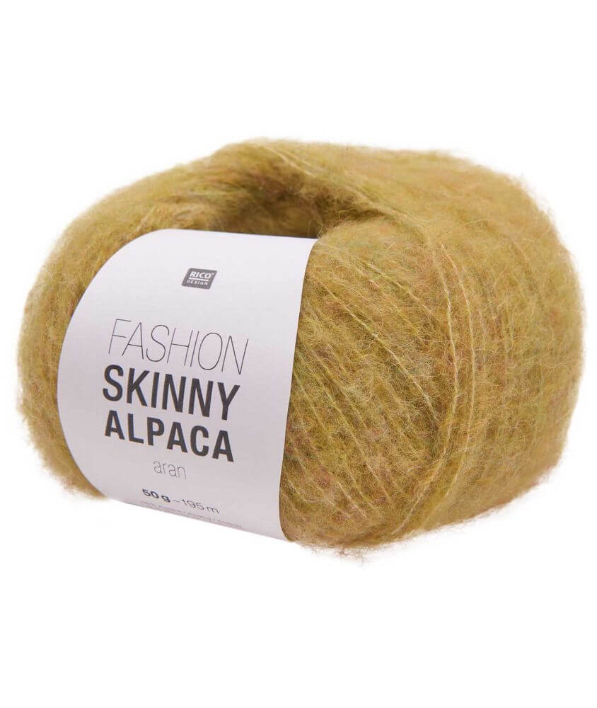 Pelote de laine et Alpaca à tricoter Fashion Skinny AlpacaAran - Rico Design