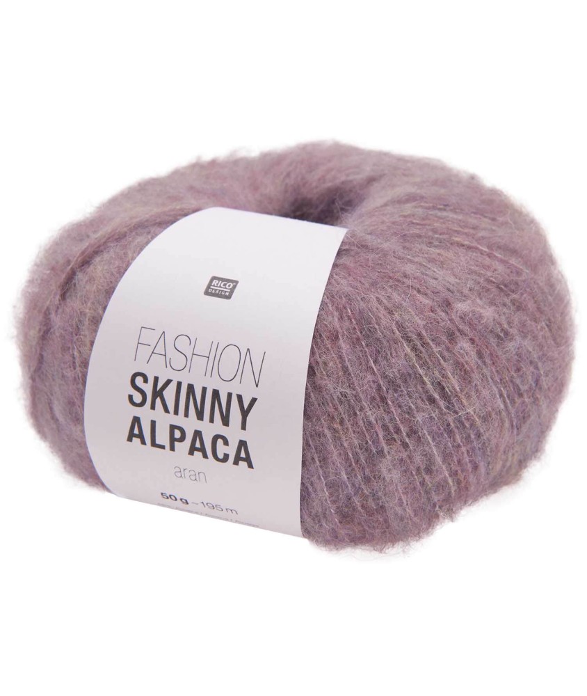 Pelote de laine et Alpaca à tricoter Fashion Skinny AlpacaAran - Rico Design
