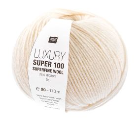 Pelote de laine Luxury Super 100 superfine wool dk - Rico Design