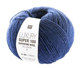 Pelote de laine Luxury Super 100 superfine wool dk - Rico Design