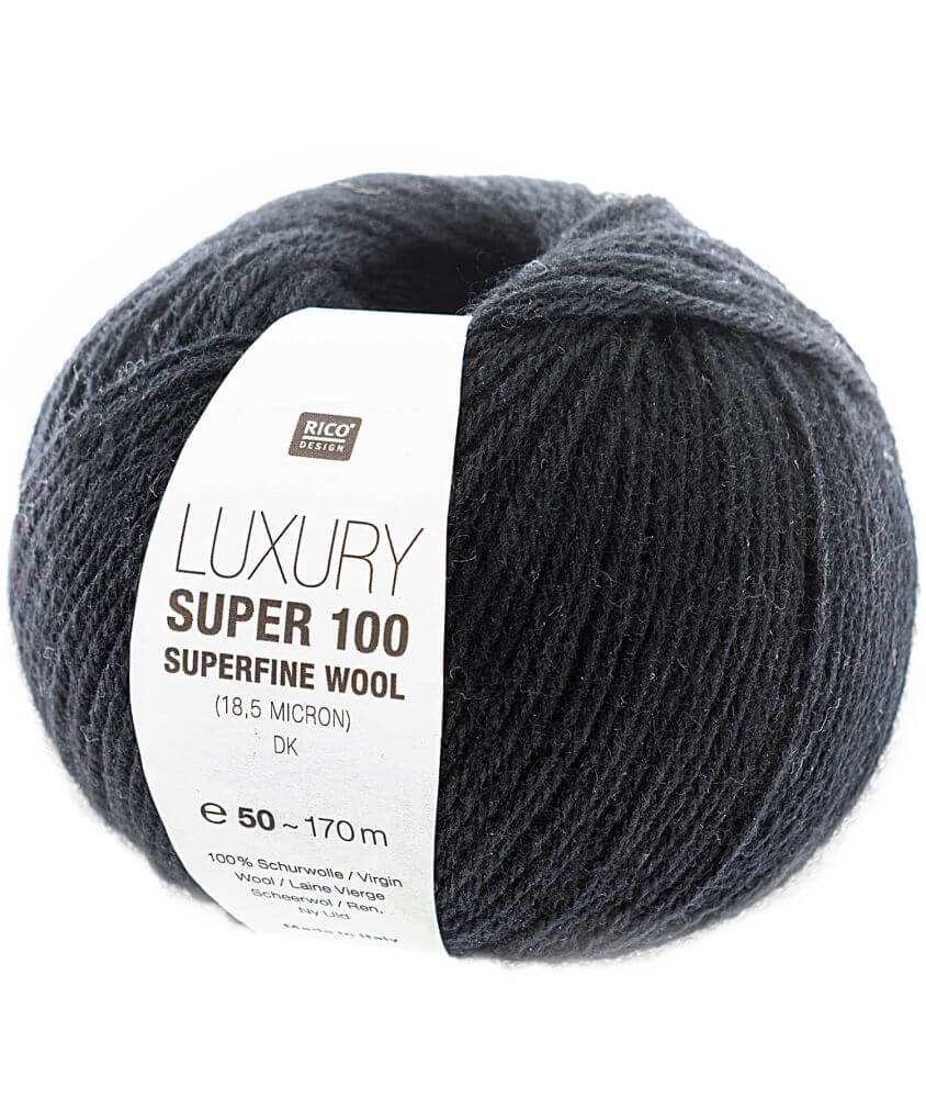 Pelote de laine Luxury Super 100 superfine wool dk - Rico Design Pelote de laine Luxury Super 100 superfine wool dk - Rico Design