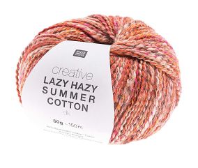 Pelote de coton à tricoter Creative LAZY HAZY SUMMER COTTON - Rico Design