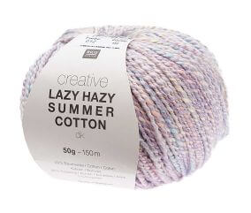 Pelote de coton à tricoter Creative LAZY HAZY SUMMER COTTON - Rico Design