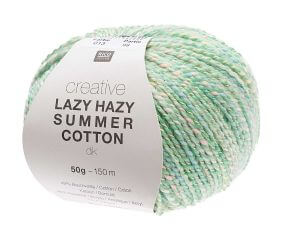 Pelote de coton à tricoter Creative LAZY HAZY SUMMER COTTON - Rico Design