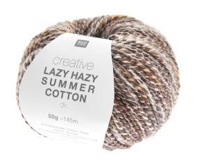 Pelote de coton à tricoter Creative LAZY HAZY SUMMER COTTON - Rico Design