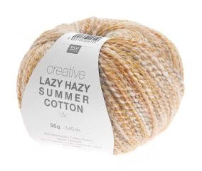 Pelote de coton à tricoter Creative LAZY HAZY SUMMER COTTON - Rico Design
