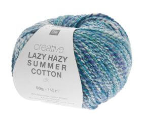 Pelote de coton à tricoter Creative LAZY HAZY SUMMER COTTON - Rico Design