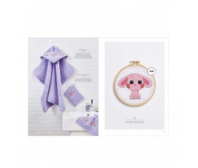  Livre de broderie N°175 Cute, Cuter, Kawaii - rico Design