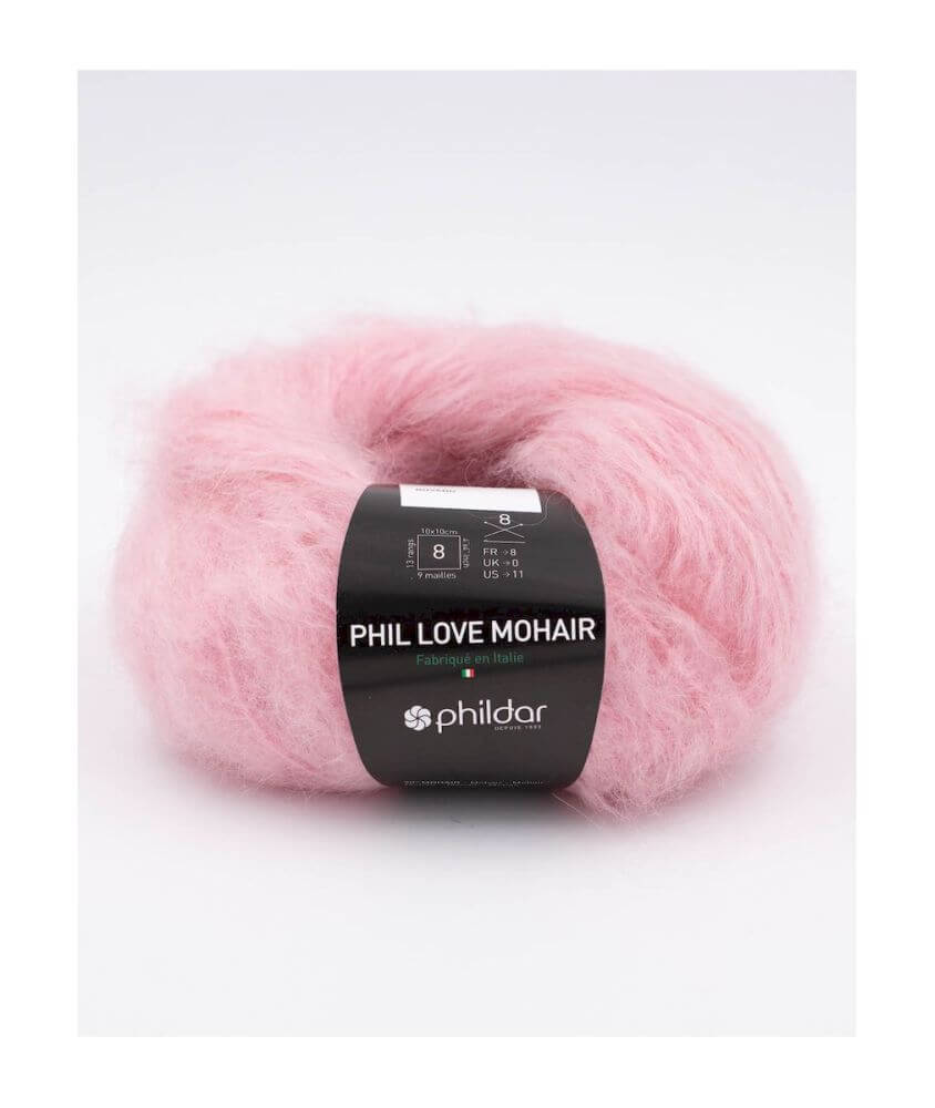 Pelote de Laine et Mohair Phil Love Mohair - Phildar Pelote de Laine et Mohair Phil Love Mohair - Phildar