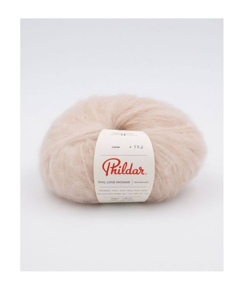 Pelote de Laine et Mohair Phil Love Mohair - Phildar Pelote de Laine et Mohair Phil Love Mohair - Phildar