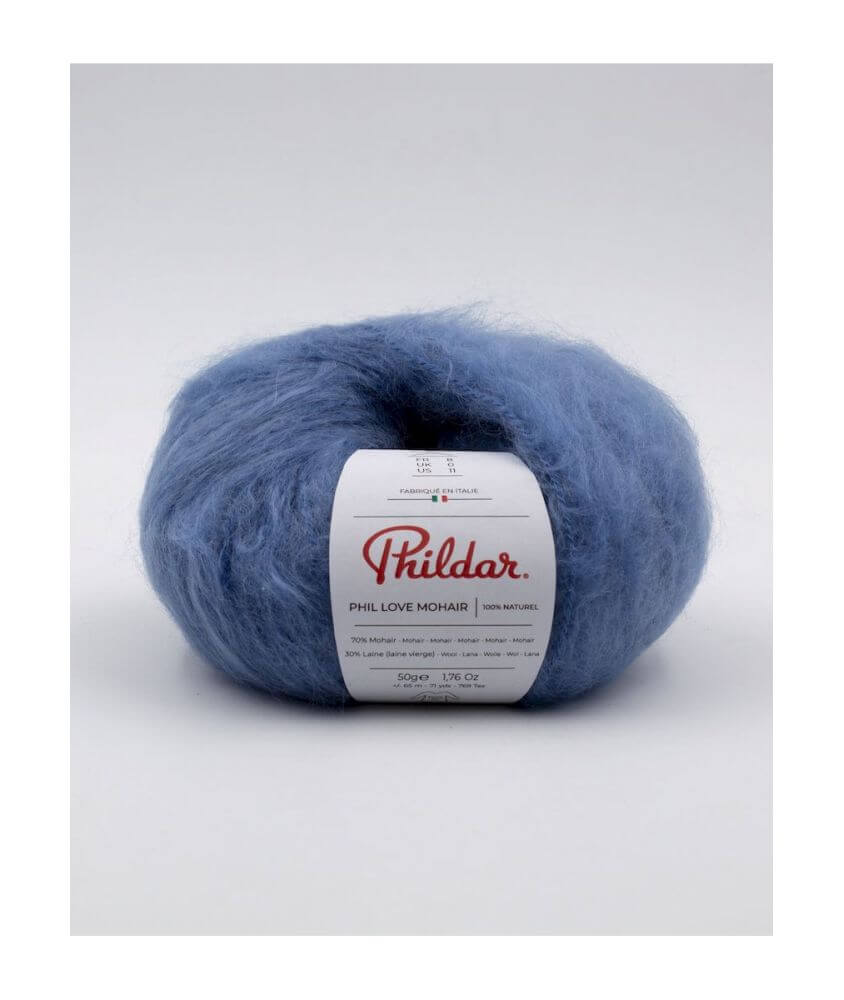 Pelote de Laine et Mohair Phil Love Mohair - Phildar Pelote de Laine et Mohair Phil Love Mohair - Phildar