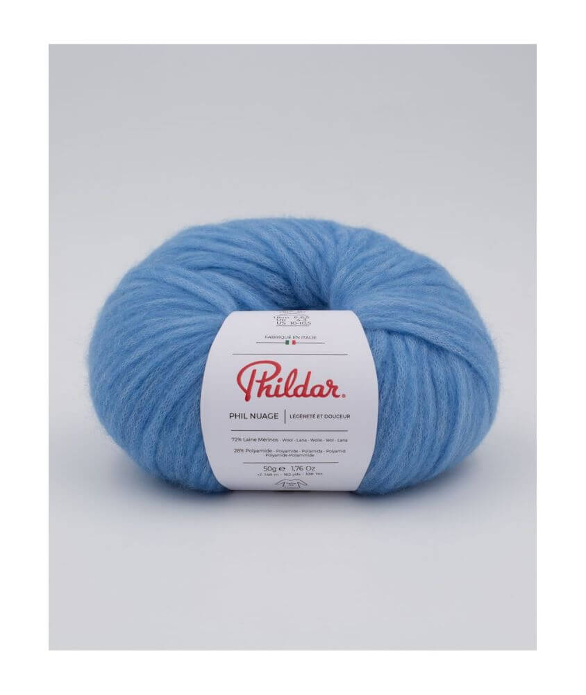 Pelote de laine à tricoter PHIL NUAGE - Phildar Pelote de laine à tricoter PHIL NUAGE - Phildar