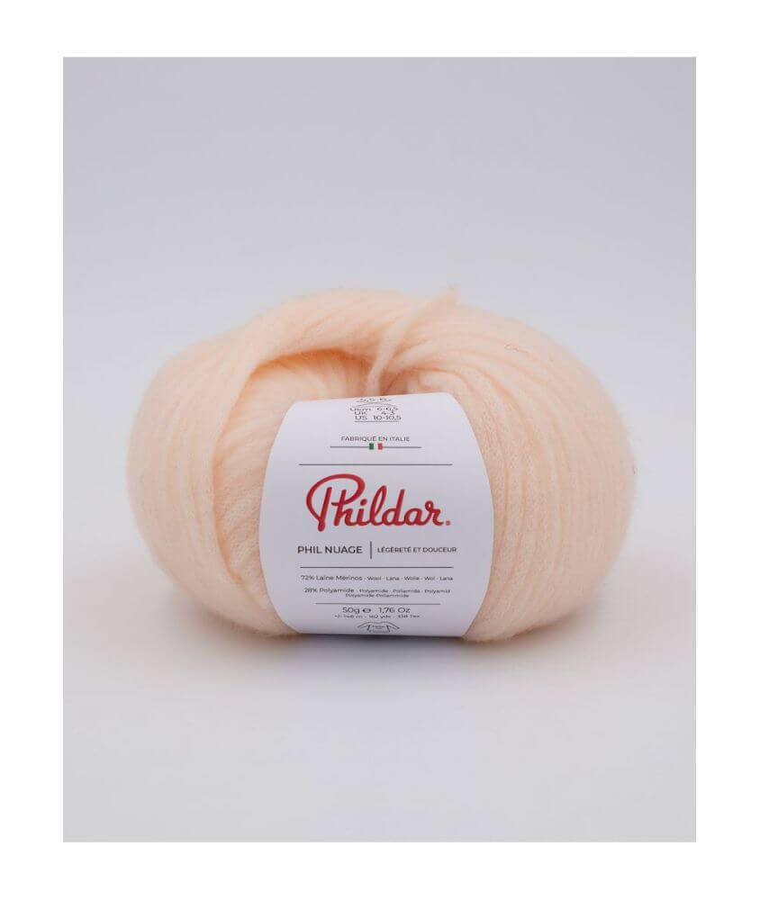 Pelote de laine à tricoter PHIL NUAGE - Phildar Pelote de laine à tricoter PHIL NUAGE - Phildar