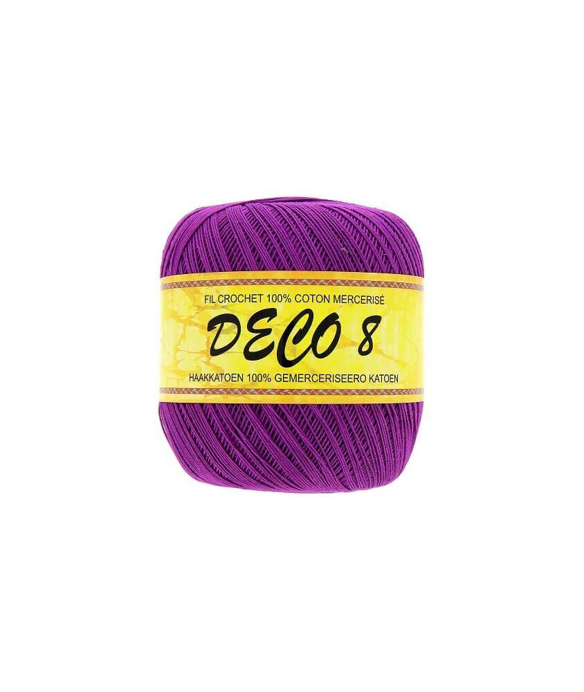 Coton à crocheter DECO 8 - Distrifil Coton à crocheter DECO 8 - Distrifil