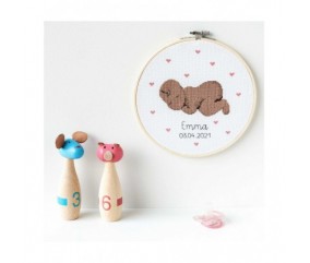 Kit de broderie Figurico Bébé - Rico Design