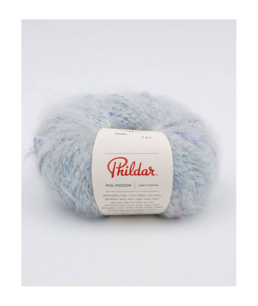 Pelote de laine et mohair à tricoter Phil Passion - Phildar