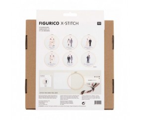 Kit de broderie Figurico Mariage - Rico Design