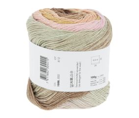 Coton à tricoter et à crocheter QUATTRO DEGRADE - 100GR - Lang Yarns