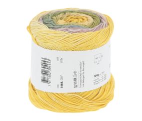 Coton à tricoter et à crocheter QUATTRO DEGRADE - 100GR - Lang Yarns