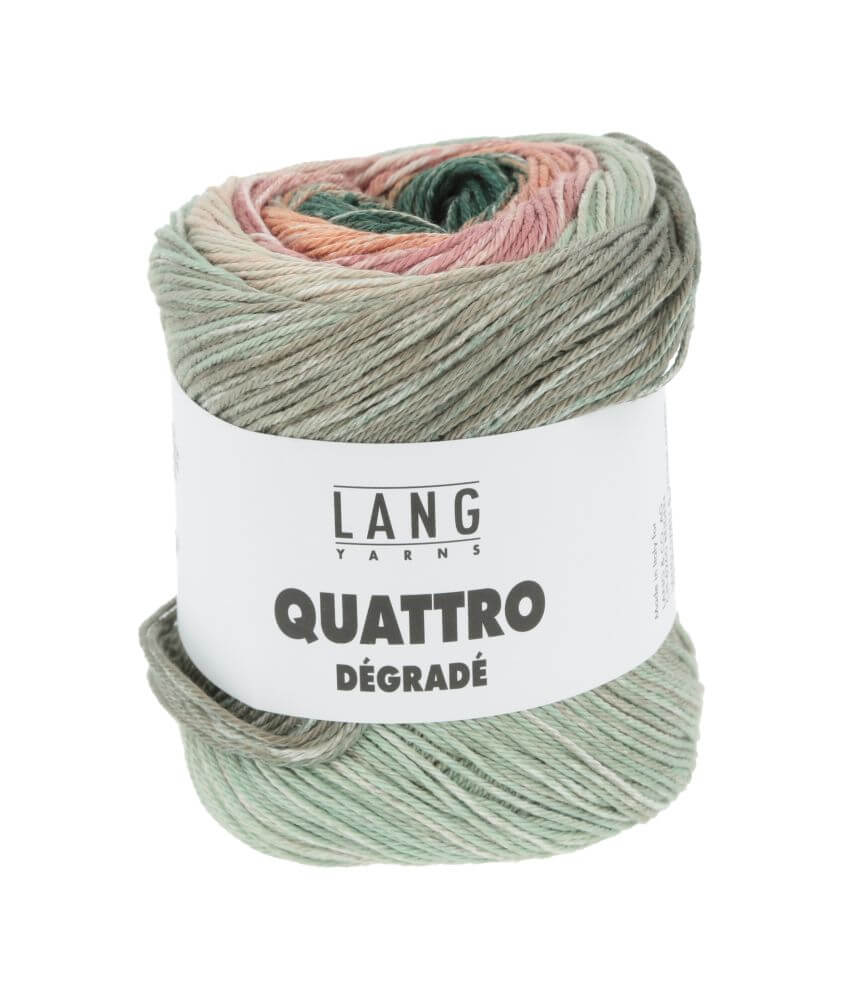 Coton à tricoter et à crocheter QUATTRO DEGRADE - 100GR - Lang Yarns Coton à tricoter et à crocheter QUATTRO DEGRADE - 100GR - Lang Yarns