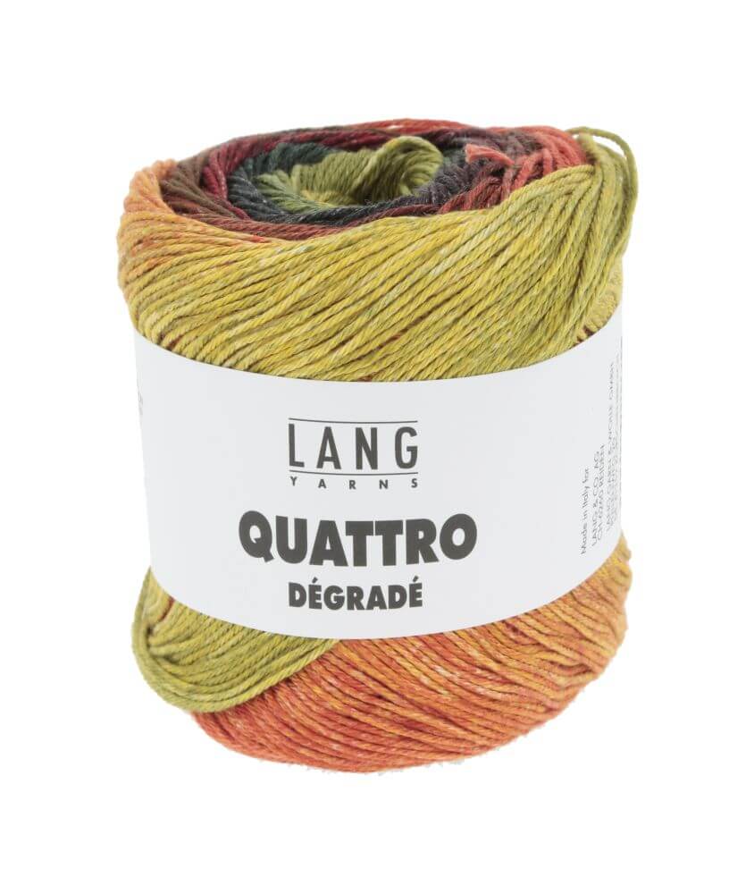 Coton à tricoter et à crocheter QUATTRO DEGRADE - 100GR - Lang Yarns Coton à tricoter et à crocheter QUATTRO DEGRADE - 100GR - Lang Yarns