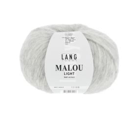 Pelote d'Alpaga et laine MALOU LIGHT - LANG YARNS