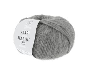 Pelote d'Alpaga et laine MALOU LIGHT - LANG YARNS