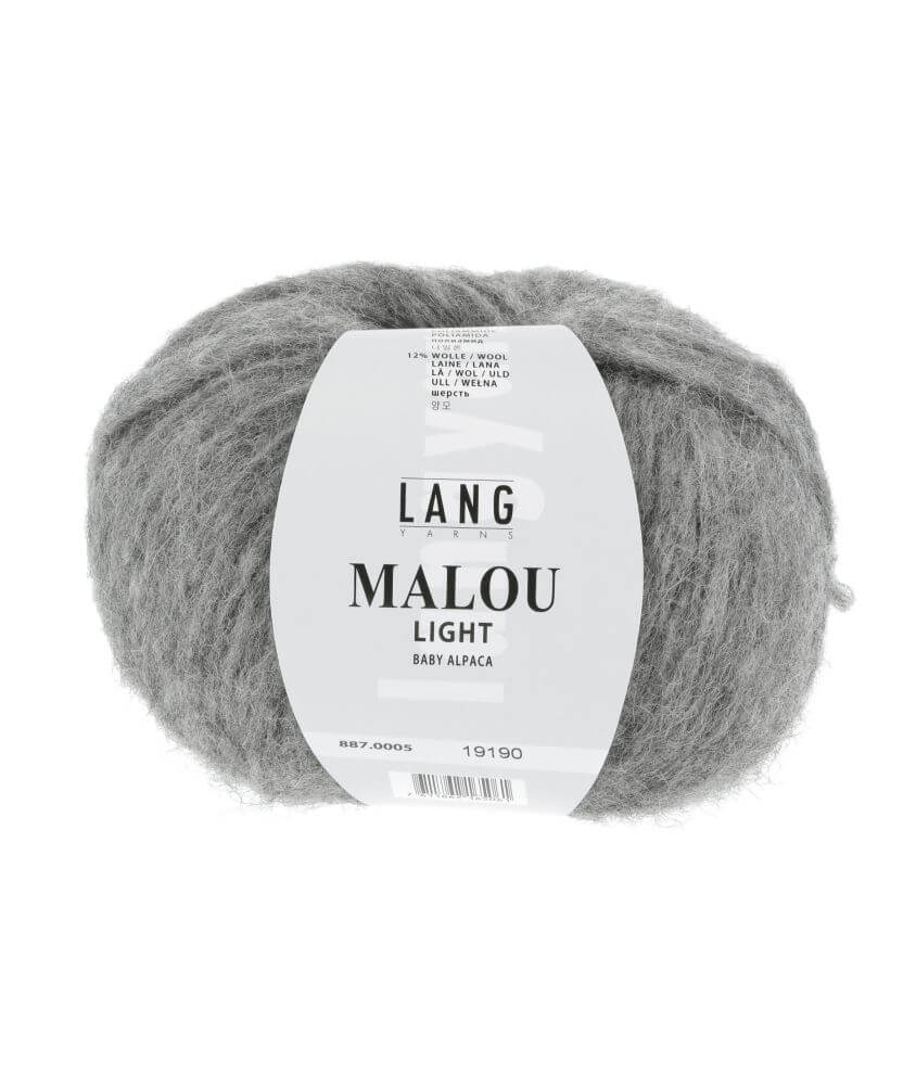 Pelote d'Alpaga et laine MALOU LIGHT - LANG YARNS