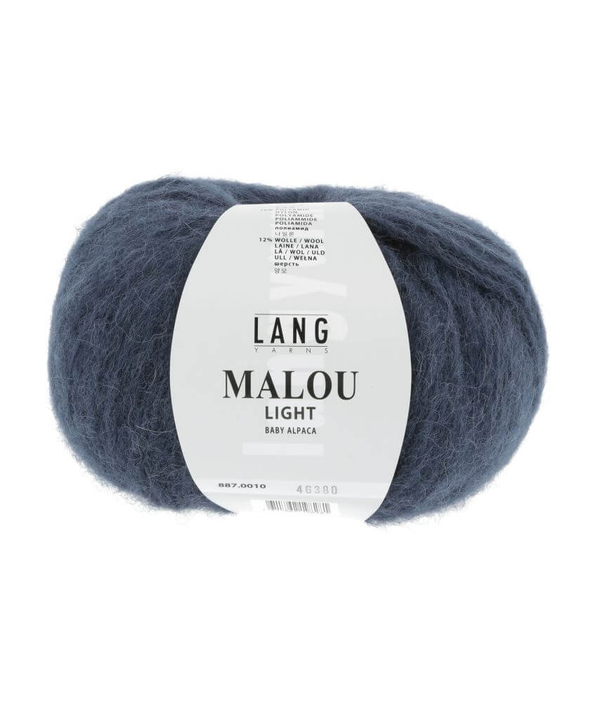 Pelote d'Alpaga et laine MALOU LIGHT - LANG YARNS Pelote d'Alpaga et laine MALOU LIGHT - LANG YARNS