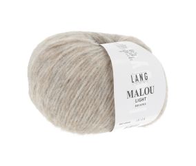 Pelote d'Alpaga et laine MALOU LIGHT - LANG YARNS